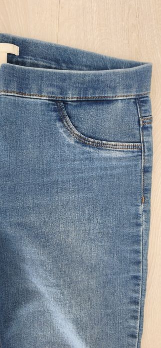 Jeansy jegginsy damskie l h&m 40