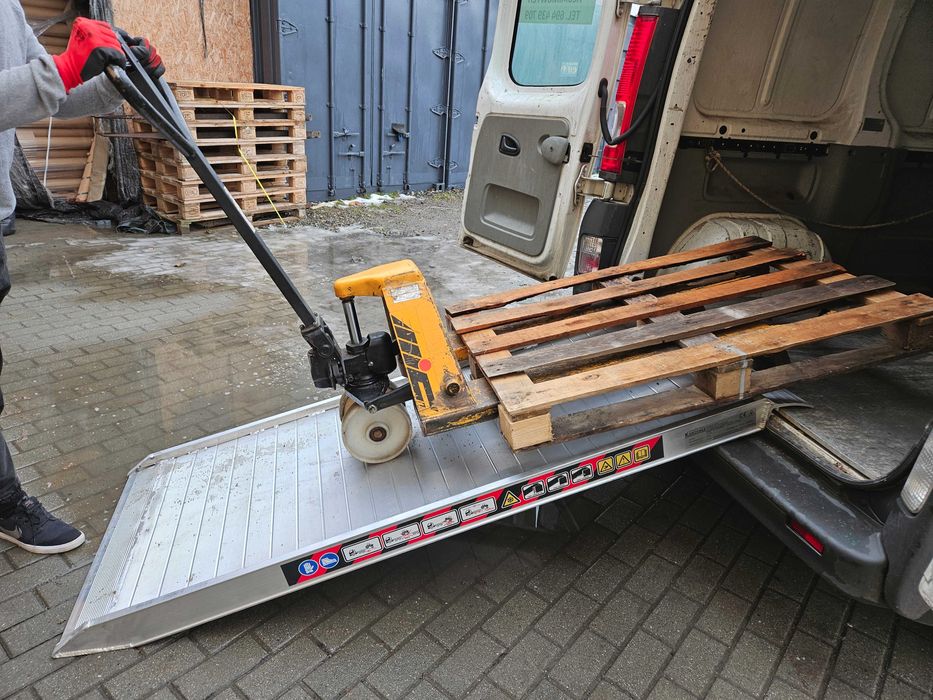 Rampy najazdowe, platformy dostępowe od 1-4m do 1000kg, DOSTAWA KURIER