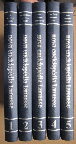 Nova Enciclopédia LAROUSSE - 5 Volumes