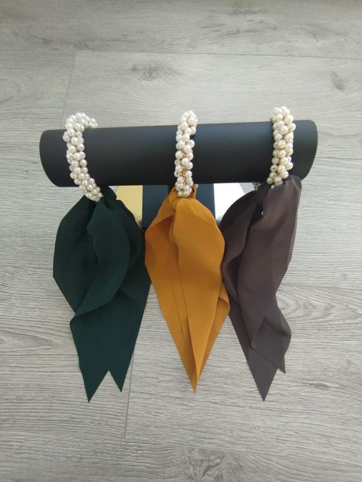 Scrunchies de pontas compridas