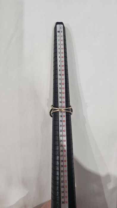 Anel prata dourada pedras, pérola e Zircónia