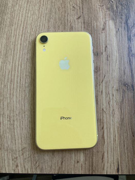 Iphone XR 64 gb yellow 100% акб Neverlock