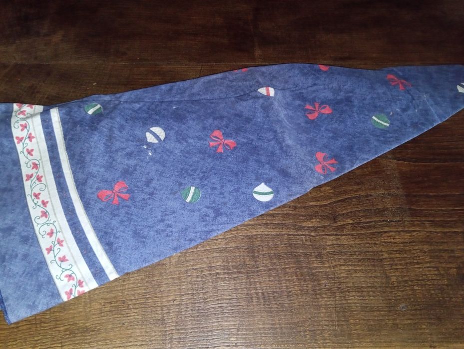 Toalha Mesa Redonda Natal Vintage