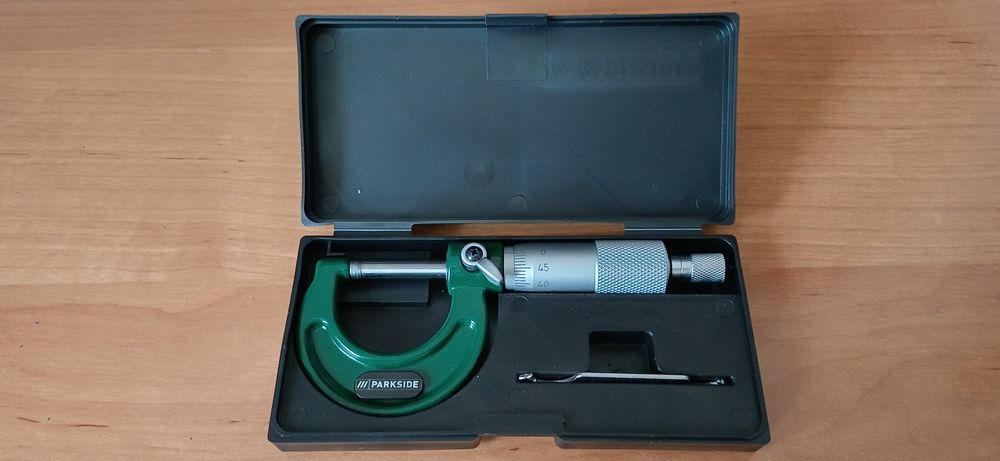 Mikrometr 0-25mm. Niemiecki. (mikromierz)