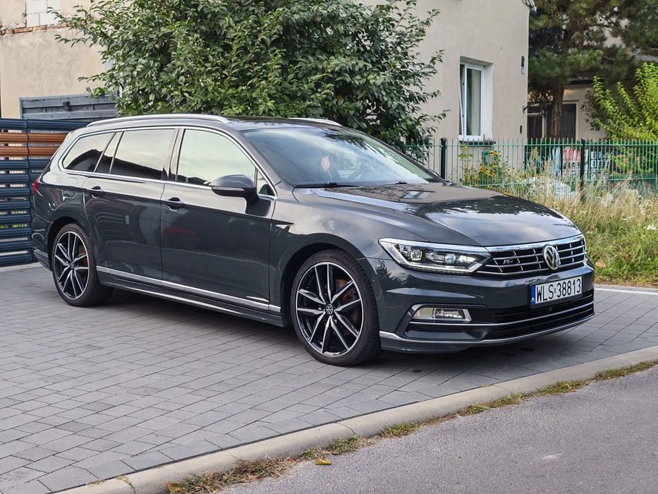 Volkswagen Passat # R-Line # 2.0 diesel 150 KM # mega opcja # warty uwagi #