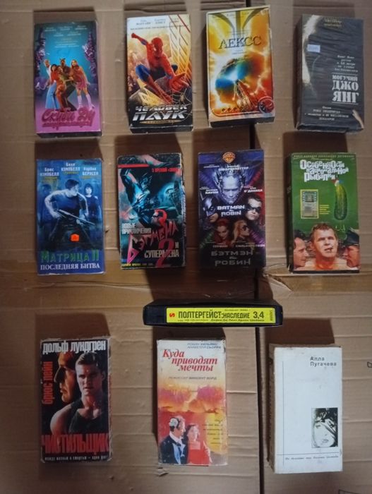 Відеокасети VHS в гарному, робочому стані