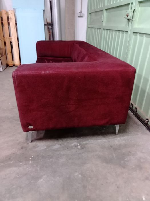 Sofá de 2 lugares camurça