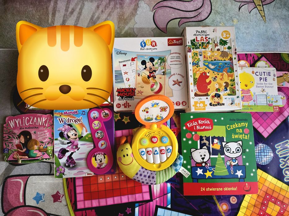 Puzzle, Gry, zabawki Oraz Książeczki 3+