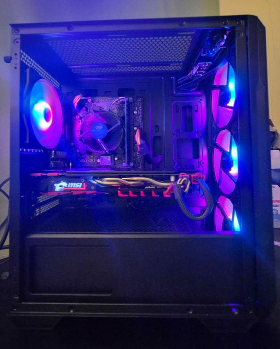 PC Gamer i5 9400 4.1Ghz | 16Gb DDR4 | GTX 1070 8GB | NVME+HDD | Win 11 |ARGB | TPM 2.0