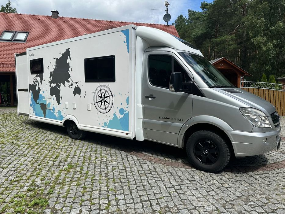 Mercedes-Benz Sprinter Kamper  Mercedes Sprinter  Hobby Kamper