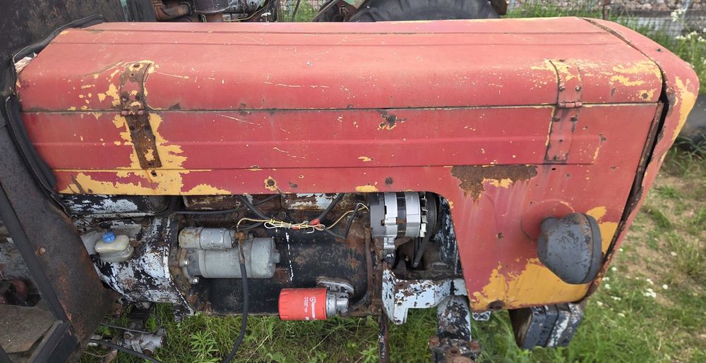 Ursus C-360, C-355 Maska silnika z siatką