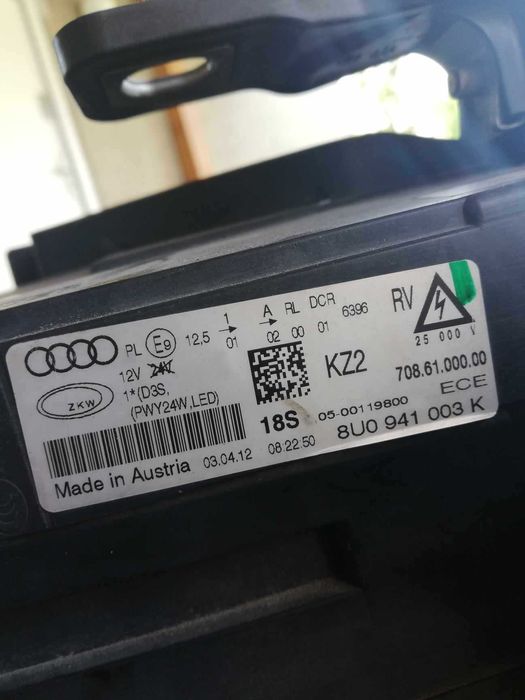 Lampa ledowa LEWA przód audi q3 Europejska 8U