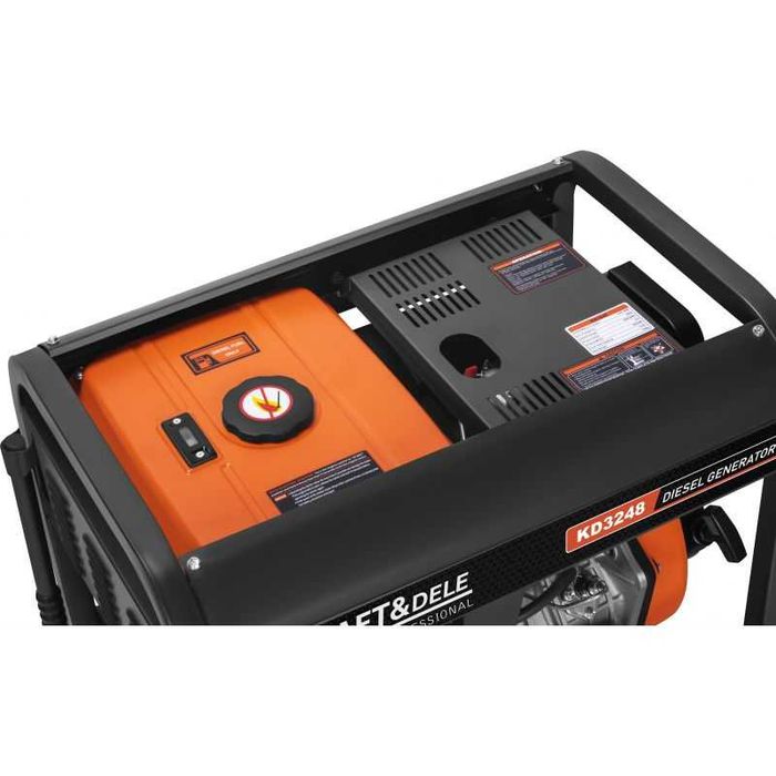 Agregat Prądotwórczy Generator Diesel 3Fazowy Kraft 230V/400V 7KW