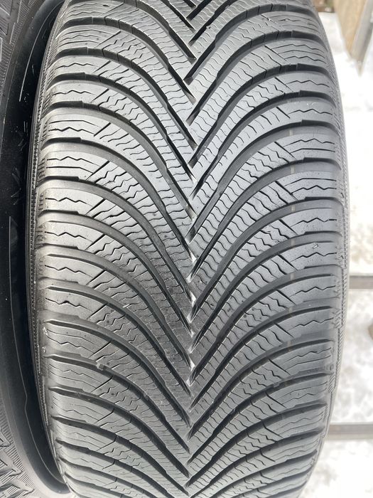 Шини 215/60/16 Michelin Alpin 5 зима 2шт 7,4мм