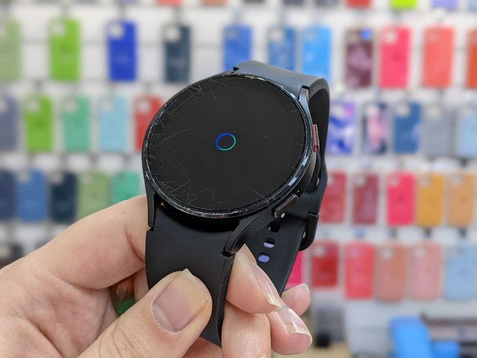 Годинник ꕥ Samsung Galaxy Watch 4 ꕥ 44mm R870 Black захисна плівка