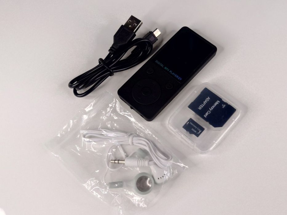 Odtwarzacz MP4 32GB muzyka video radio foto dyktafon e-book