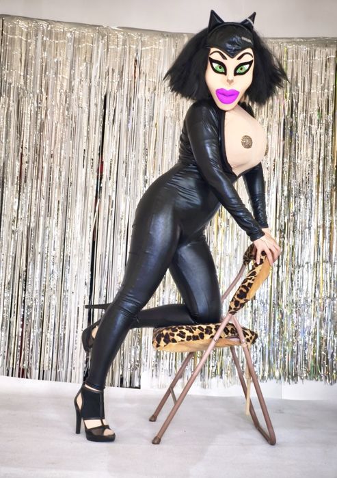 Стриптиз куклы, Женщина - кошка, подарок на День Рождения.