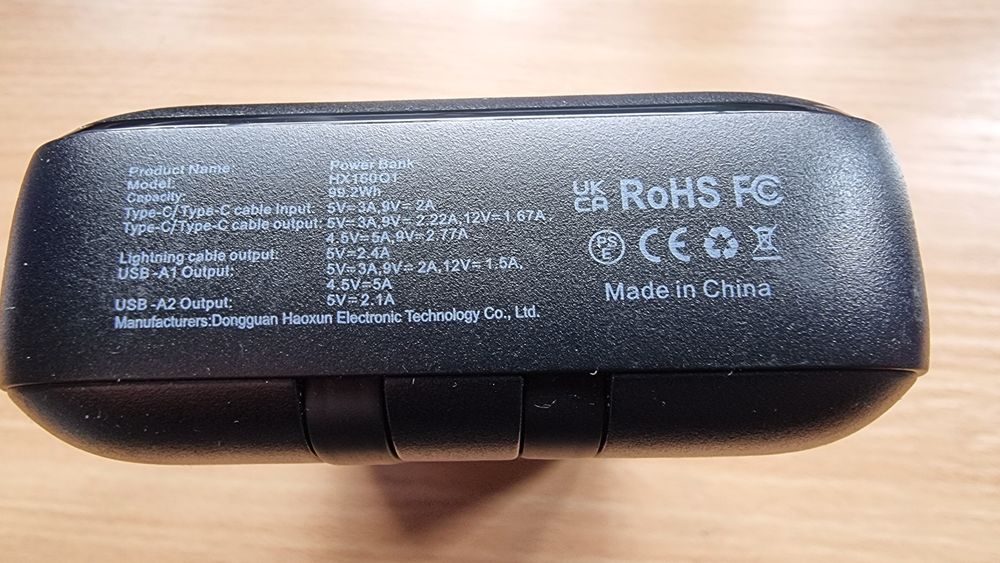 Power Bank 30800 mAh
