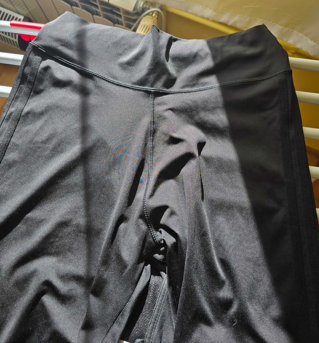 Czarne legginsy Adidas XL
