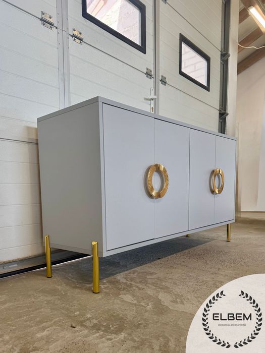 Komoda - Szary mat - DOSTĘPNA OD RĘKI!