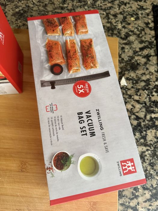 Bomba de selagem e sacos