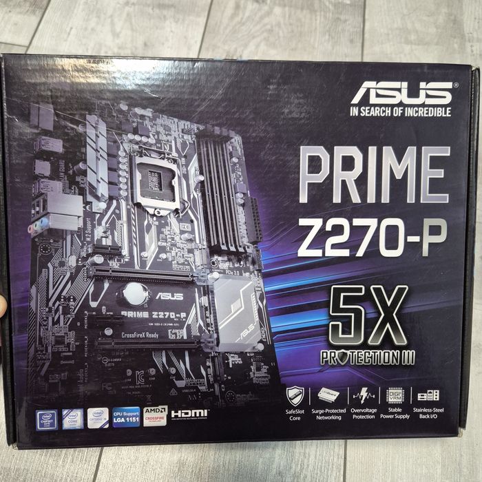 Материнская плата Asus Prime Z270-P (s1151, Intel Z270, DDR4)