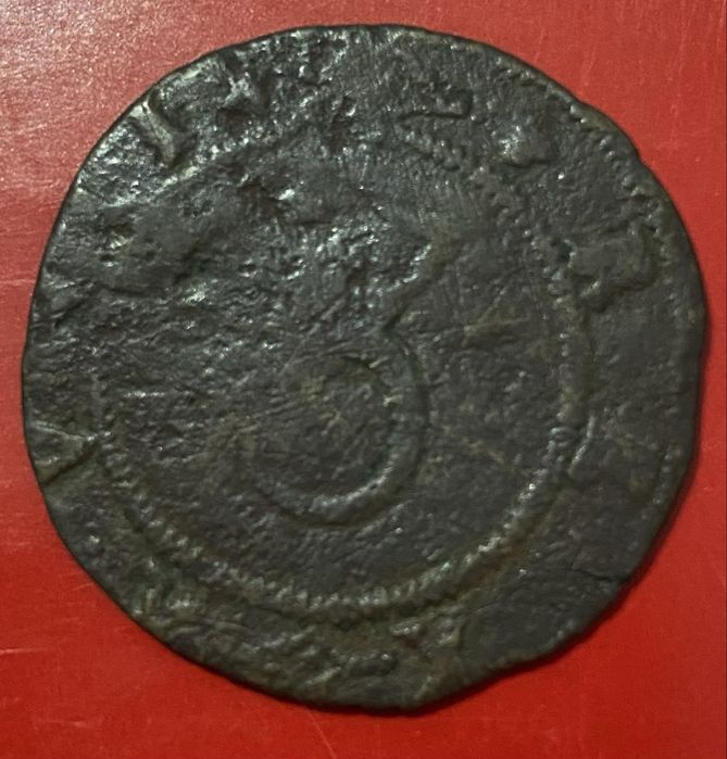 Moeda (2057) D. Joao IV - 3 Reis