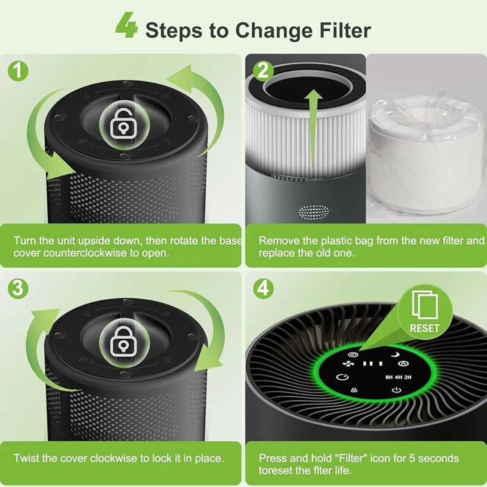 Очищувач повітря Chuboor PJ01 для дому.