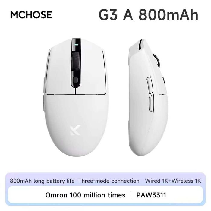 ‼️ NEW ‼️ Бездротова ігрова миша MCHOSE G3 A 800 mAh