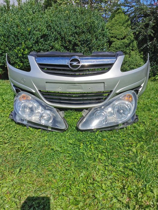 Zderzak lampy opel corsa d