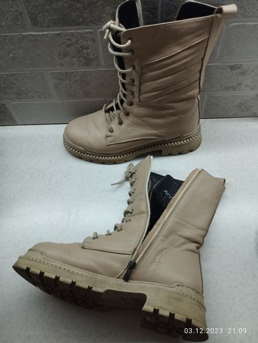 Черевики шкіряні