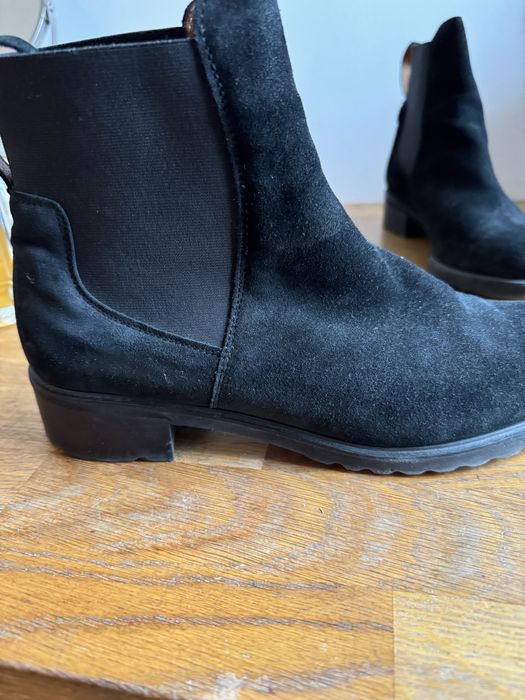 Skorzsne botki sztyblety solo femme 41