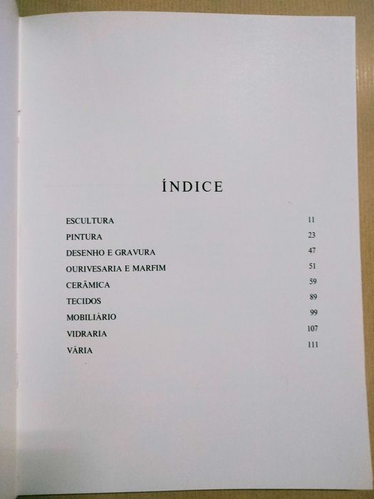 Museu do Caramulo - Relação de Obras de Arte