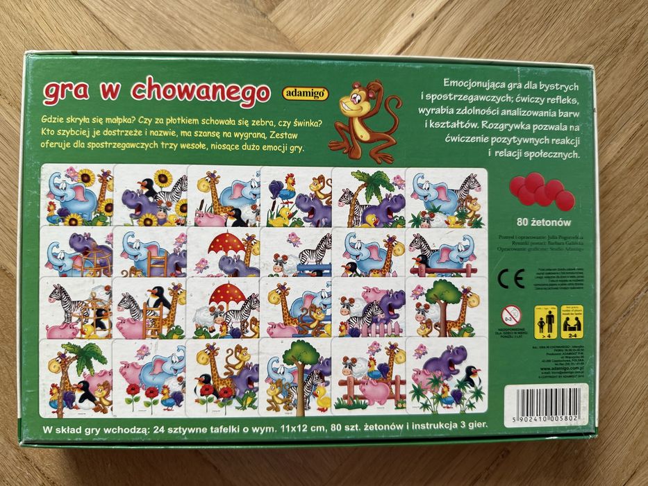 „Gra w chowanego” wyd. Adamigo