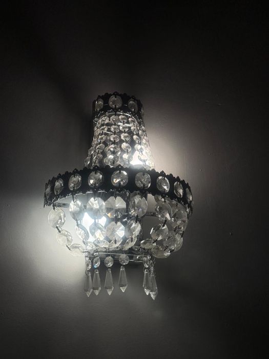 Lampy/kinkiety w stylu glamour