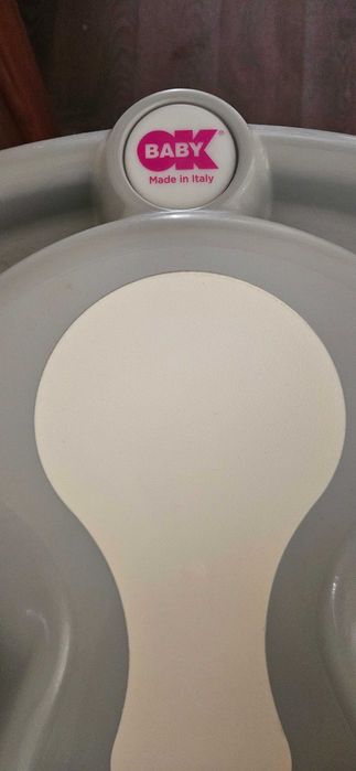 Banheira unisexo com medidor de temperatura