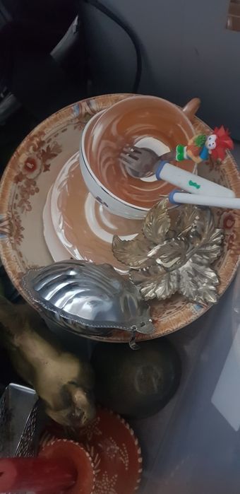 Artigos antigos de decoração