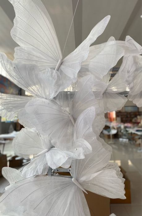 Метелики для декору з органзи