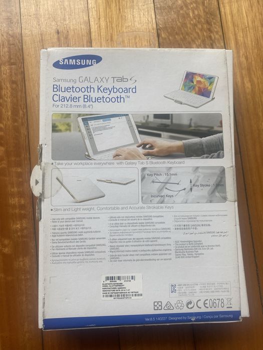 Teclado bluetooth samsung novo