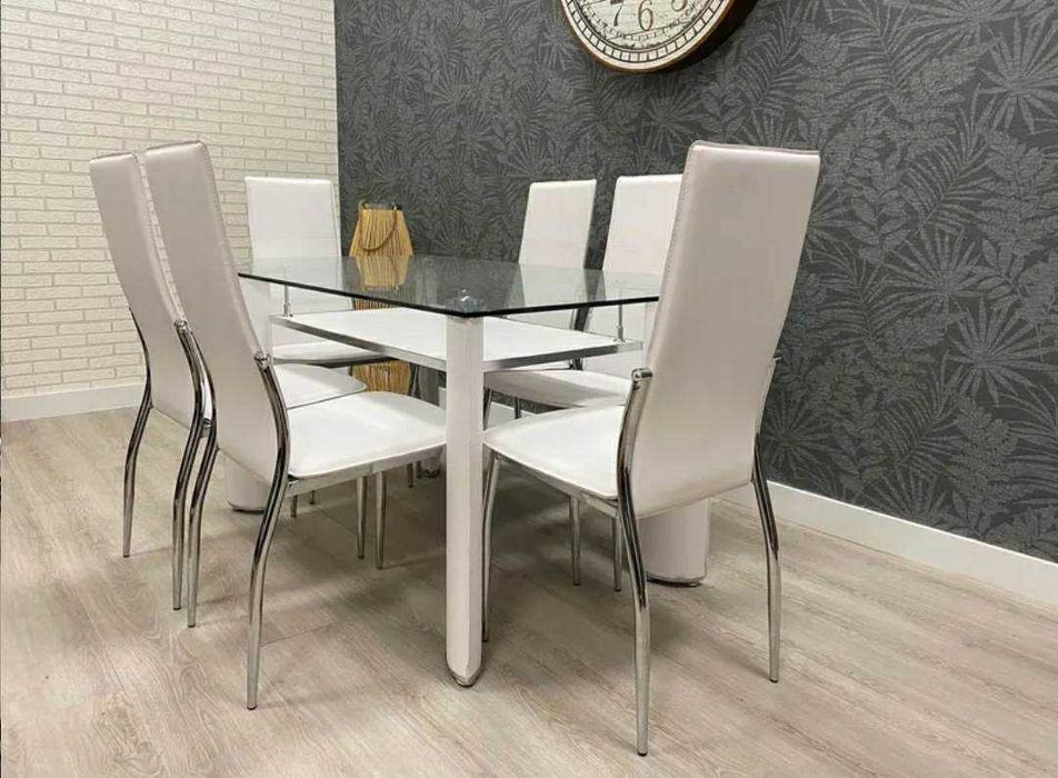 Mesa de jantar + 6 cadeiras PAga na ato entrega Envio gratis