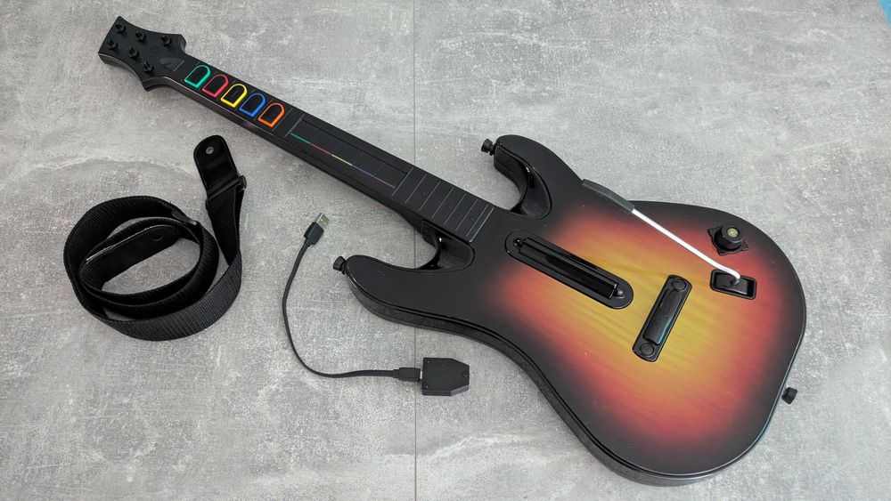 Gitara Guitar Hero / Clone Hero - bezprzewodowa PC