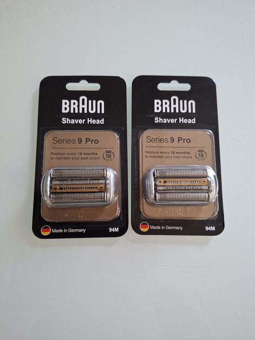 Braun 9 94M Pro głowica wymiena golarki  2 SZTUKI