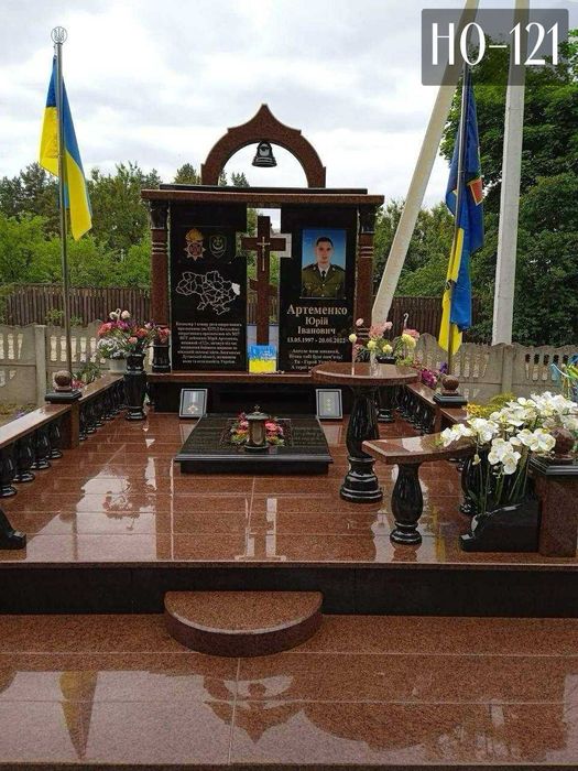 Пам'ятники військовим з граніту | Виробництво в Коростишеві