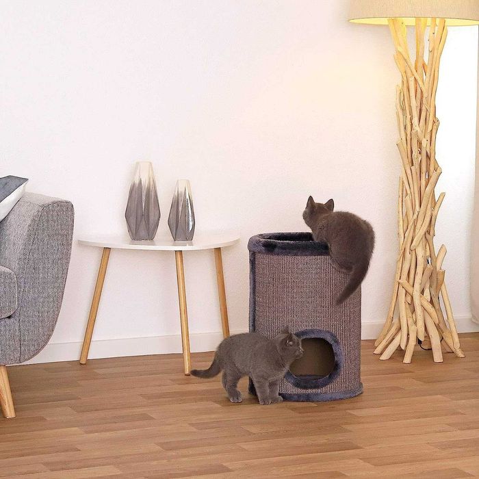 Дряпка будинок lionto Ton для котів, висота 50 см, сірі