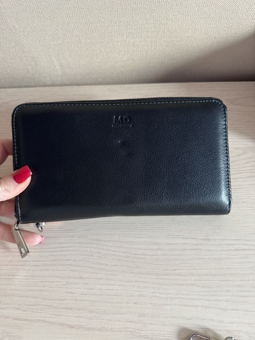 Клатч мужской кожаный