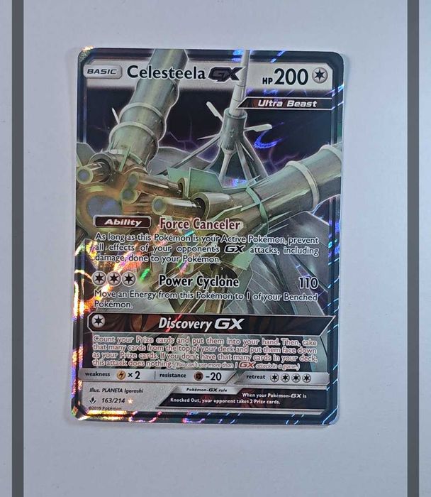 Celesteela Gx 163/214 UNB Pokemon ENG-NM