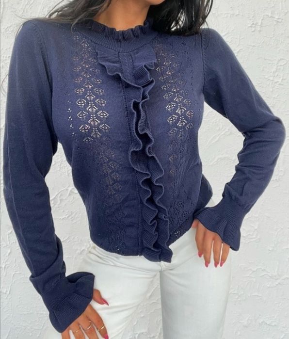 Shein ażurowy sweterek - S/M