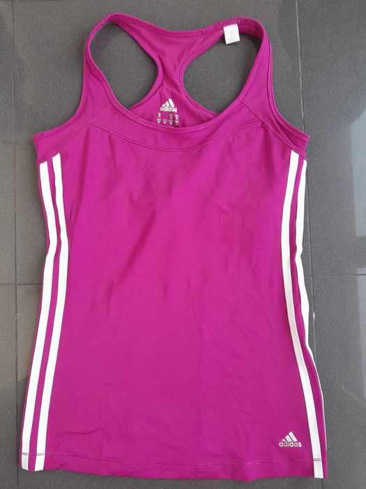 T-shirt para fitness com soutien Adidas