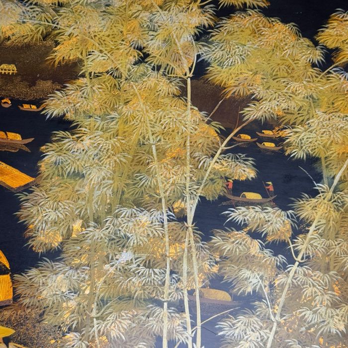 Azjatycki obrazek z laki do powieszenia B5/020118