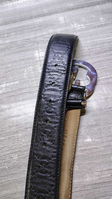 Pasek męski Gucci - skórzany